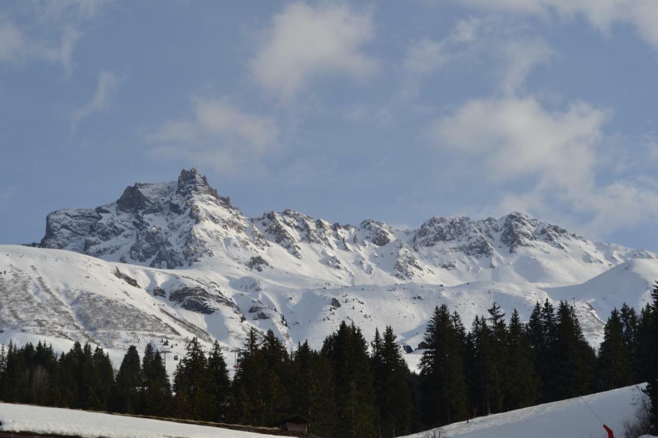 Valmorel Studio Skis Aux Pieds Buitenkant foto