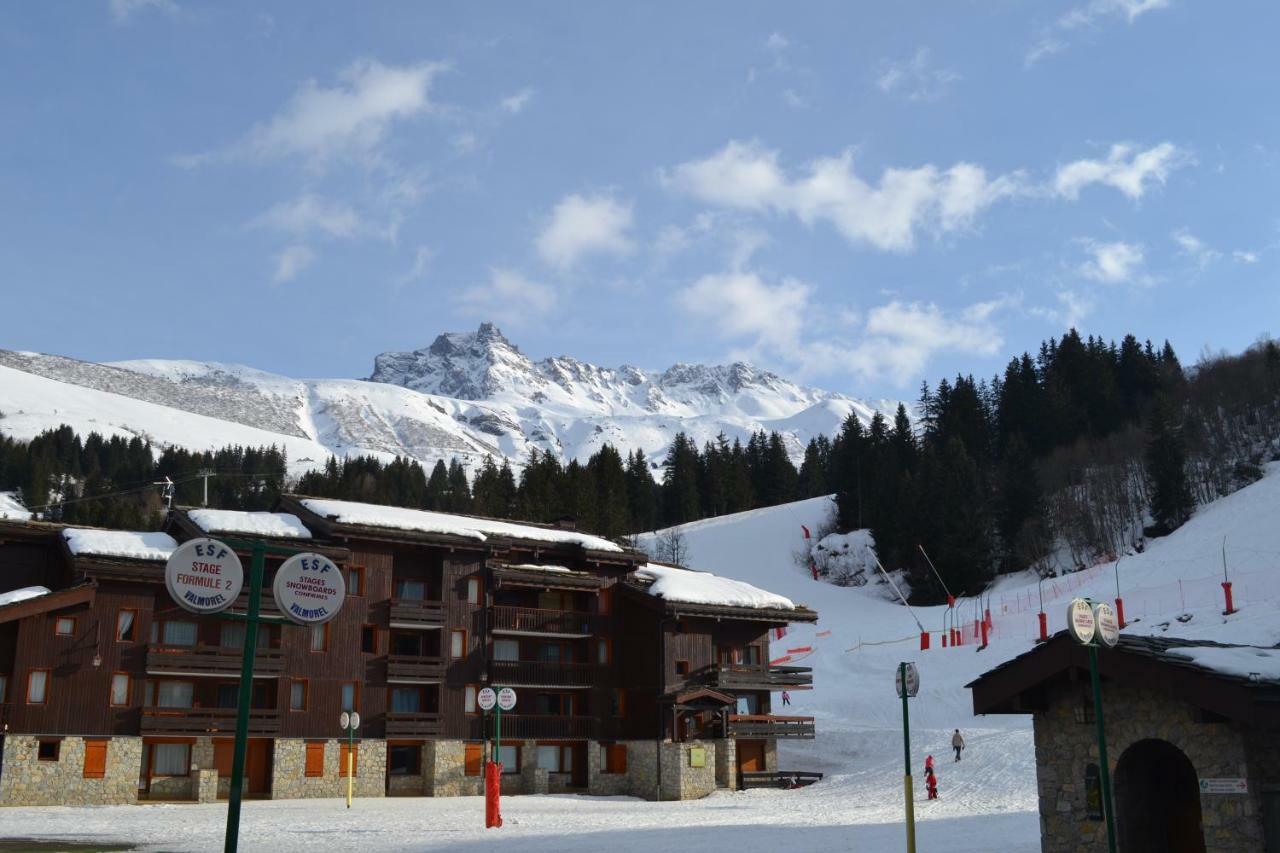 Valmorel Studio Skis Aux Pieds Buitenkant foto